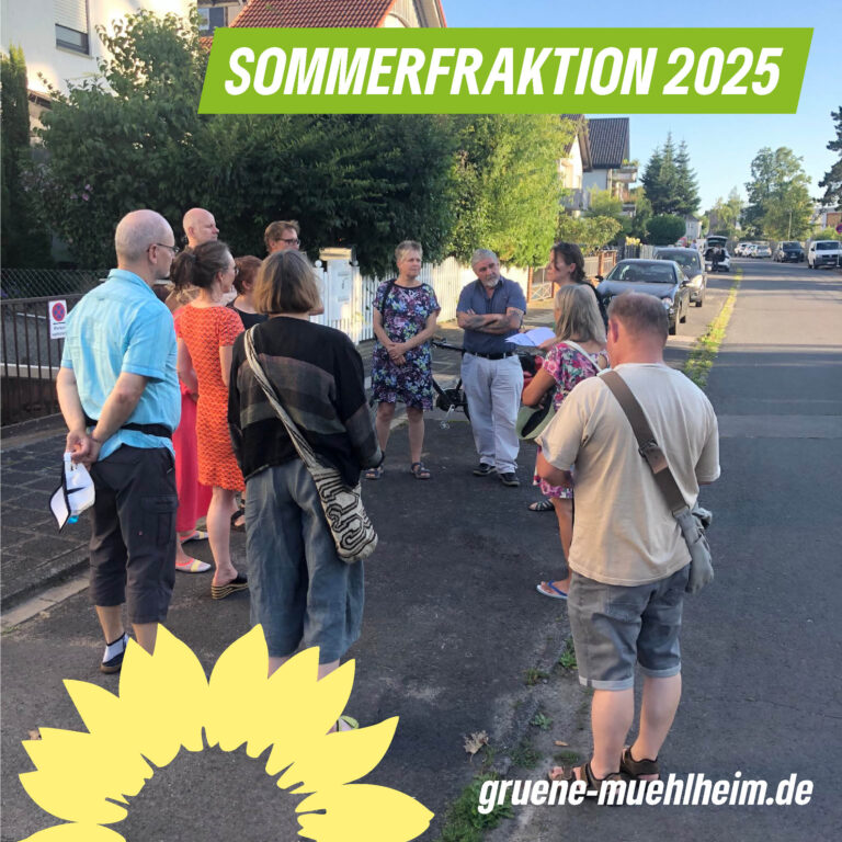 Sommerfraktion zum Thema Begrünung und Klimaanpassung