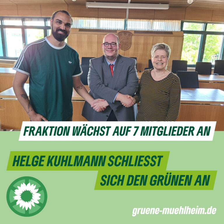Helge Kuhlmann schließt sich GRÜNER Fraktion an